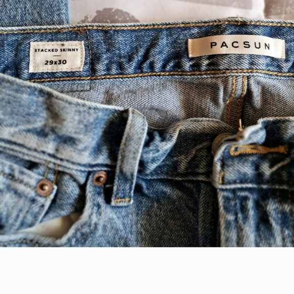 2 Pr PacSun Jeans 29x30 - Picture 13 of 16